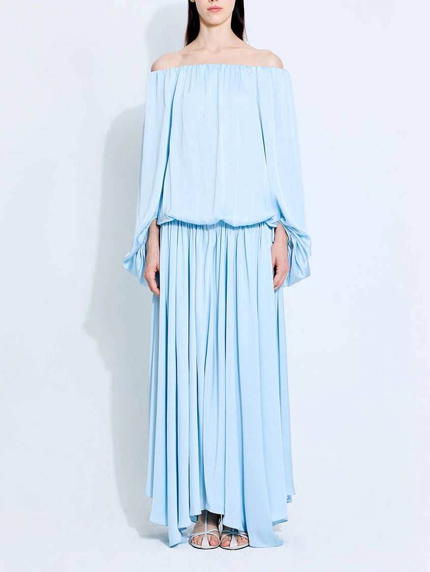Isabella Off-Shoulder Maxi Dress
