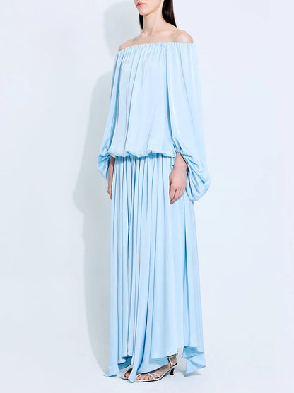 Isabella Off-Shoulder Maxi Dress