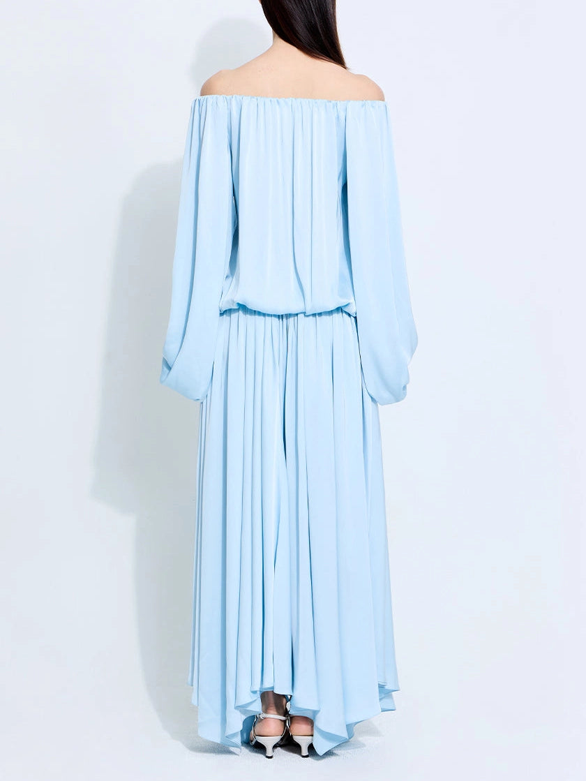 Isabella Off-Shoulder Maxi Dress