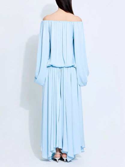 Isabella Off-Shoulder Maxi Dress